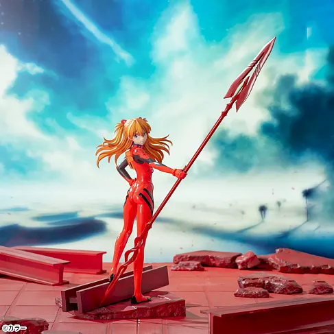 Фигурка Evangelion 3.0+1.0 Asuka Shikinami Langley Spear —SEGA Luminasta Figure 