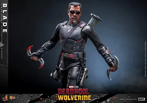 Фигурка Blade — Hot Toys MMS791 Deadpool Wolverine 1/6