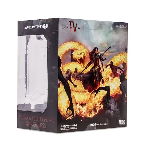 Фигурка Sorceress Common — McFarlane Toys Diablo IV Posed Figure