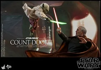 Долгожданные фигурки Графа Дуку и Йоды от Hot Toys