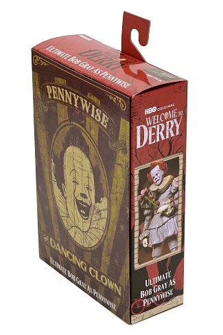 Фигурка Пеннивайз — Neca IT Welcome to Derry Ultimate Bob Gray as Pennywise Figure