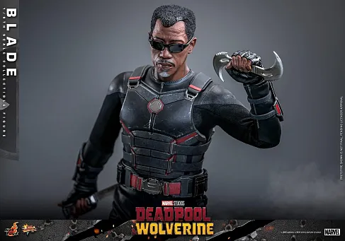 Фигурка Blade — Hot Toys MMS791 Deadpool Wolverine 1/6