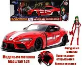 Модель Robotech 2020 Toyota Supra w Miriya Sterling — 1:24 Die-cast Model