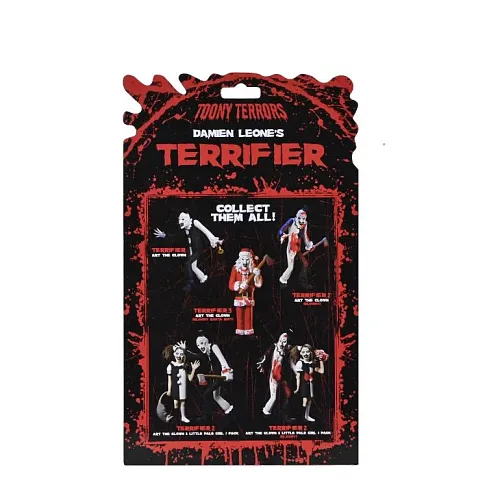 Фигурка Terrifier 3 Art the Clown (Bloody Santa Suit) — Neca Toony Terrors Figure