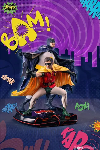 Фигурки Бэтмен — Pure Arts Batman and Robin 1/8 PVC Diorama