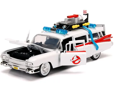 Модель Ecto-1 — Ghostbusters Diecast Model 1/24 1959 Cadillac