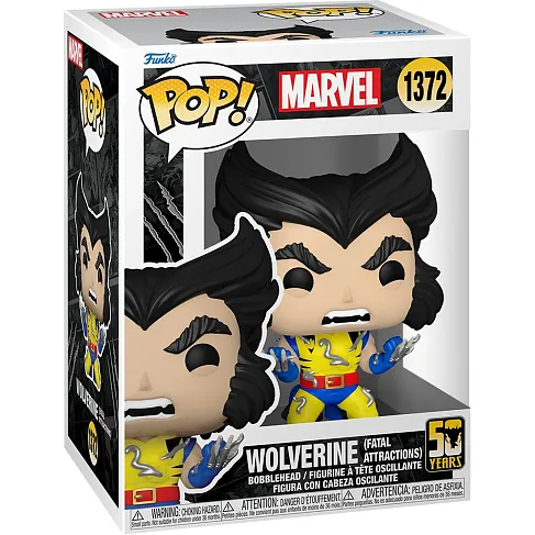 Фигурка Wolverine Fatal Attractions — Wolverine 50th Anniversary Funko Pop! Vinyl 1372