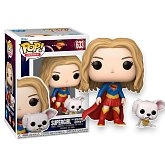 Фигурка Supergirl with Puppy Krypto — Funko Pop Vinyl 633