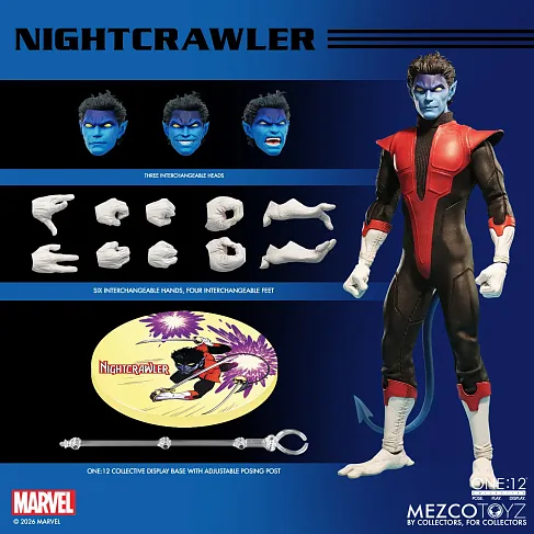 Фигурка X-Men Nightcrawler — Mezco One 12 Collective