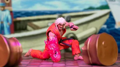 Фигурка Violent Ken — Jada Ultra Street Fighter II Figure Limited Edition Deluxe