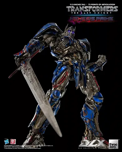 Фигурка Nemesis Prime — ThreeA Transformers The Last Knight DLX