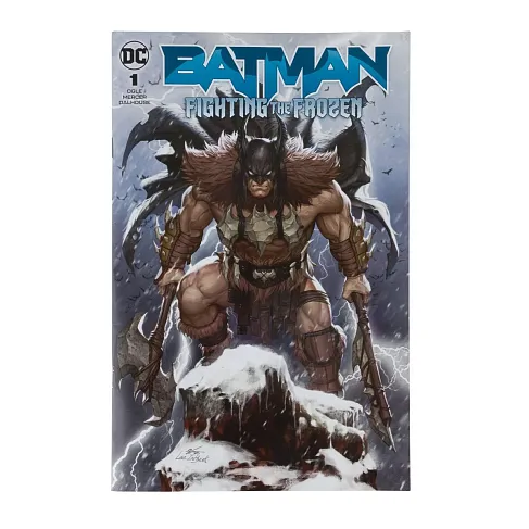 Фигурки Batman Fighting the Frozen — McFarlane Toys Page Punchers w Comic Book