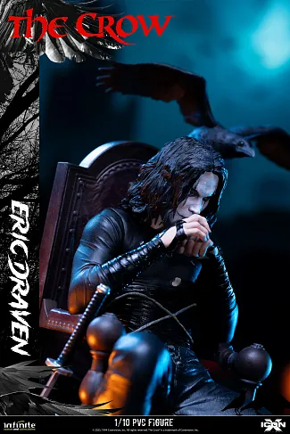 Фигурка The Crow Eric Draven — Infinite Icon X 1/10 PVC Figure