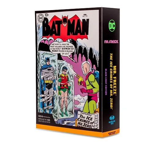 Фигурка Mr Freeze Black Light Gold Label — McFarlane Toys EE Exclusive