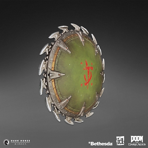 Декор Doom The Dark Ages Slayer Shield — Dark Horse 25 см