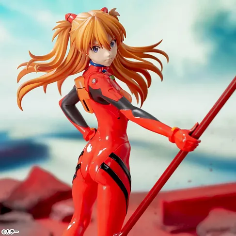 Фигурка Evangelion 3.0+1.0 Asuka Shikinami Langley Spear —SEGA Luminasta Figure 