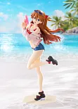 Фигурка Rebuild of Evangelion Asuka Beach Queens — Goodsmile Pop Up Parade L