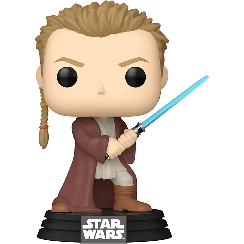 Фигурка Obi-Wan with Light Saber Young — Funko Pop! Vinyl 699