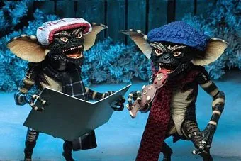Новые, рождественские фигурки Гремлинов от Neca