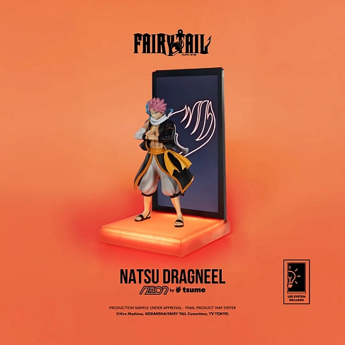 Фигурка Fairy Tail Natsu Dragneel Neon — Tsume 1/9 Scale PVC Figure