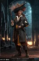 Фигурка Captain Barbossa — Ekuaz Studio x Echo Design EKS012R Pirates of the Caribbean 1/6