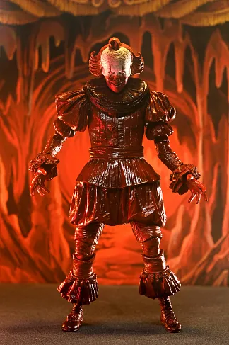 Фигурка Пеннивайз — Neca IT Welcome to Derry Ultimate Pennywise Bloody Figure