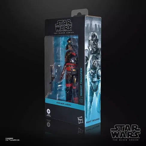 Фигурка Star Wars Ahsoka Night Trooper — Hasbro Black Series