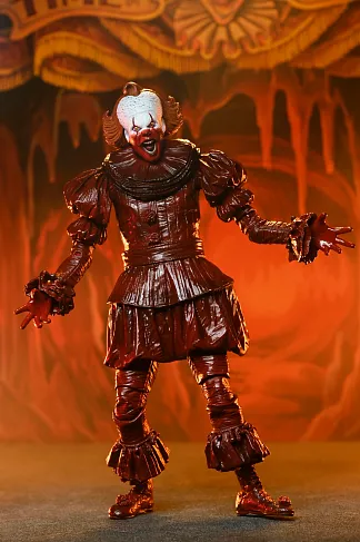 Фигурка Пеннивайз — Neca IT Welcome to Derry Ultimate Pennywise Bloody Figure