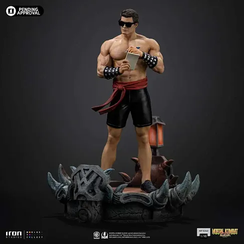 Фигурка Mortal Kombat Johnny Cage — Iron Studios Mortal Kombat DLX 1/10