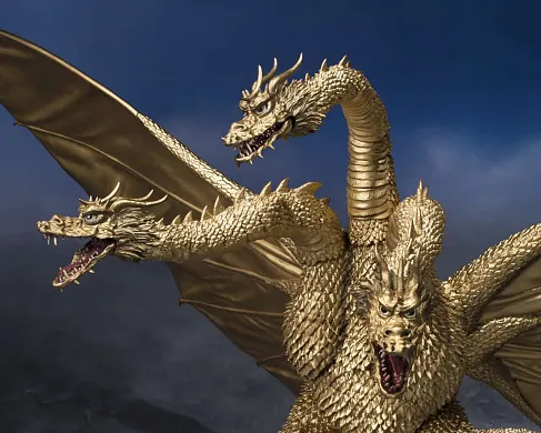 Фигурка King Ghidorah — Bandai Godzilla 1972 SH MonsterArts