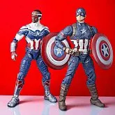 Фигурка Captain America 2-Pack Steve Rogers and Sam Wilson MCU — Hasbro Marvel Legends