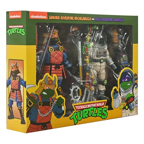 Фигурки Черепашки Ниндзя — Neca Space Adventure Samurai Turtles 2-pack