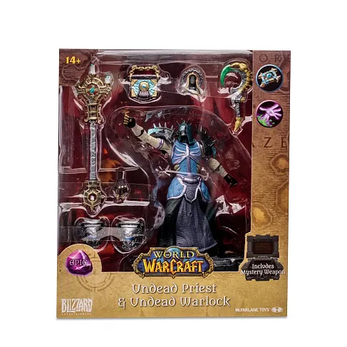 Фигурка Undead Priest Warlock Epic — McFarlane Toys World of Warcraft Figure