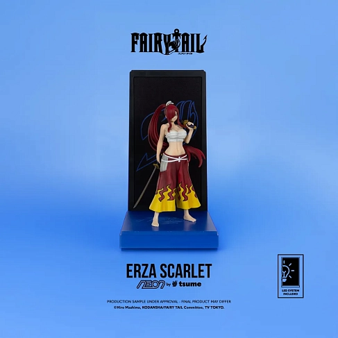 Фигурка Fairy Tail Erza Scarlet Neon — Tsume 1/9 Scale PVC Figure