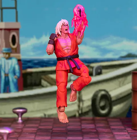 Фигурка Violent Ken — Jada Ultra Street Fighter II Figure Limited Edition Deluxe