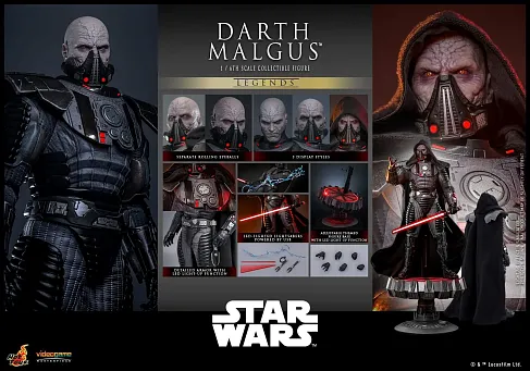 Фигурка Star Wars Darth Malgus — Hot Toys VGM70 1/6