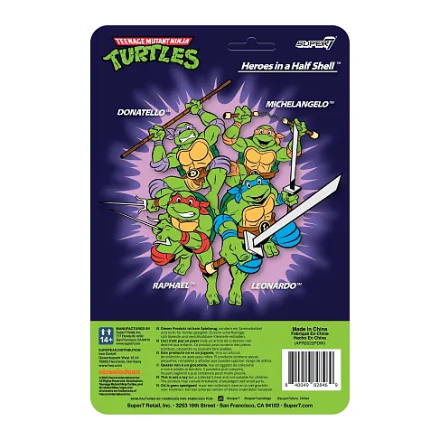Фигурка Michelangelo — Super7 TMNT Reaction Figure W7