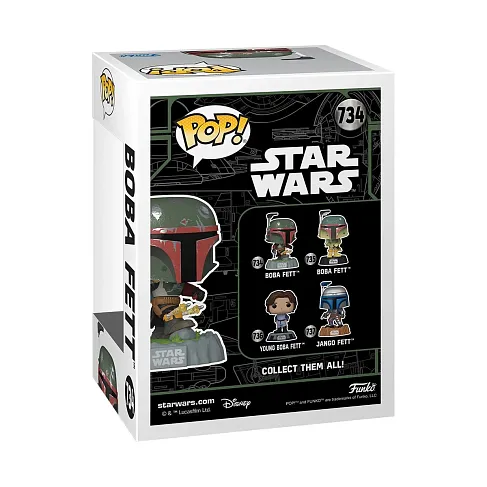 Фигурка Boba Fett w Rockets — Star Wars Fett Legacy Funko Pop! Vinyl 734