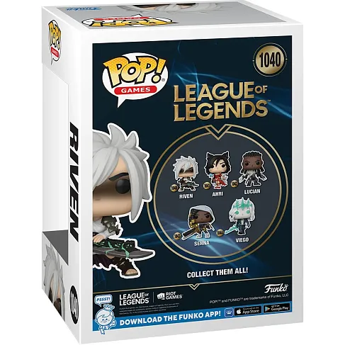 Фигурка League of Legends Riven with Broken Blade — Funko Pop! Vinyl 1040