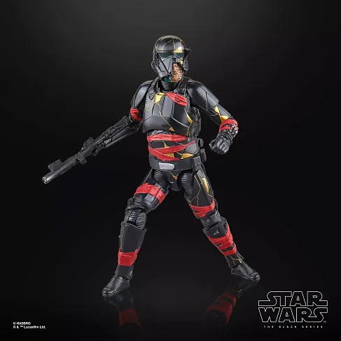 Фигурка Star Wars Ahsoka Night Trooper — Hasbro Black Series