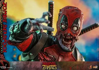 Чудовищно-прекрасная фигурка Дэдпула-Зомби от Hot Toys