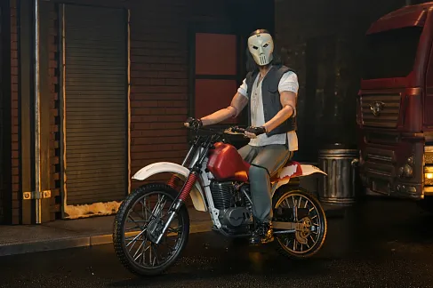 Фигурки Casey Jones Bike DLX — Neca Teenage Mutant Ninja Turtles 1990