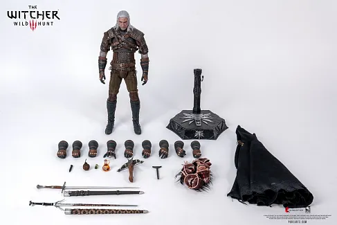 Фигурка Geralt of Rivia 1/6 — PureArts PA010TW Witcher 3 Wild Hunt