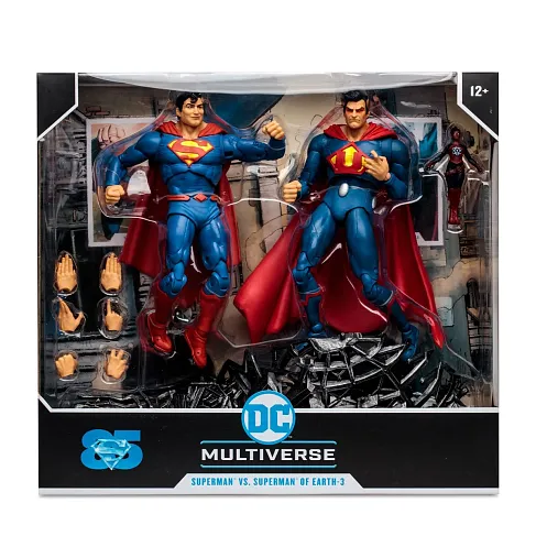 Фигурки Superman vs Superman of Earth-3 with Atomica — McFarlane Toys 2-Pack