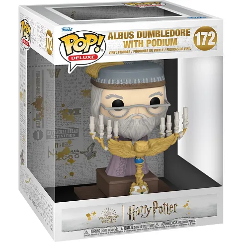 Фигурка Albus Dumbledore w Podium — Funko Harry Potter Deluxe Pop! 172