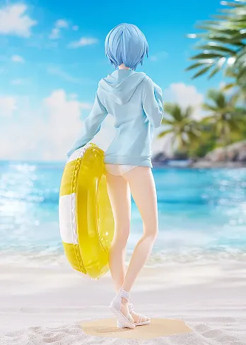 Фигурка Rebuild of Evangelion Rei Ayanami Beach Queens — Goodsmile Pop Up Parade L