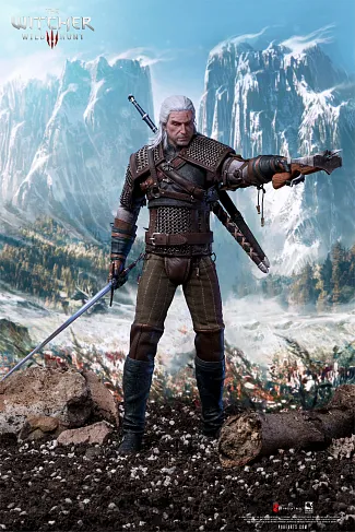 Фигурка Geralt of Rivia 1/6 — PureArts PA010TW Witcher 3 Wild Hunt