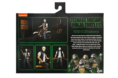 Фигурки Casey Jones Bike DLX — Neca Teenage Mutant Ninja Turtles 1990