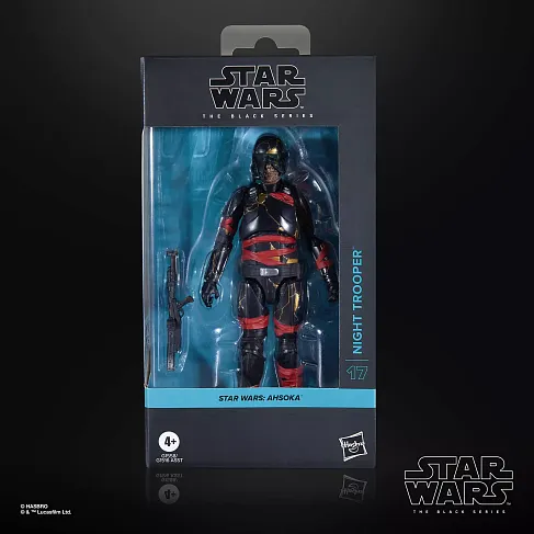 Фигурка Star Wars Ahsoka Night Trooper — Hasbro Black Series
