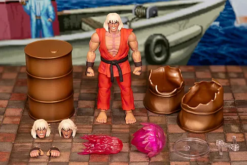 Фигурка Violent Ken — Jada Ultra Street Fighter II Figure Limited Edition Deluxe